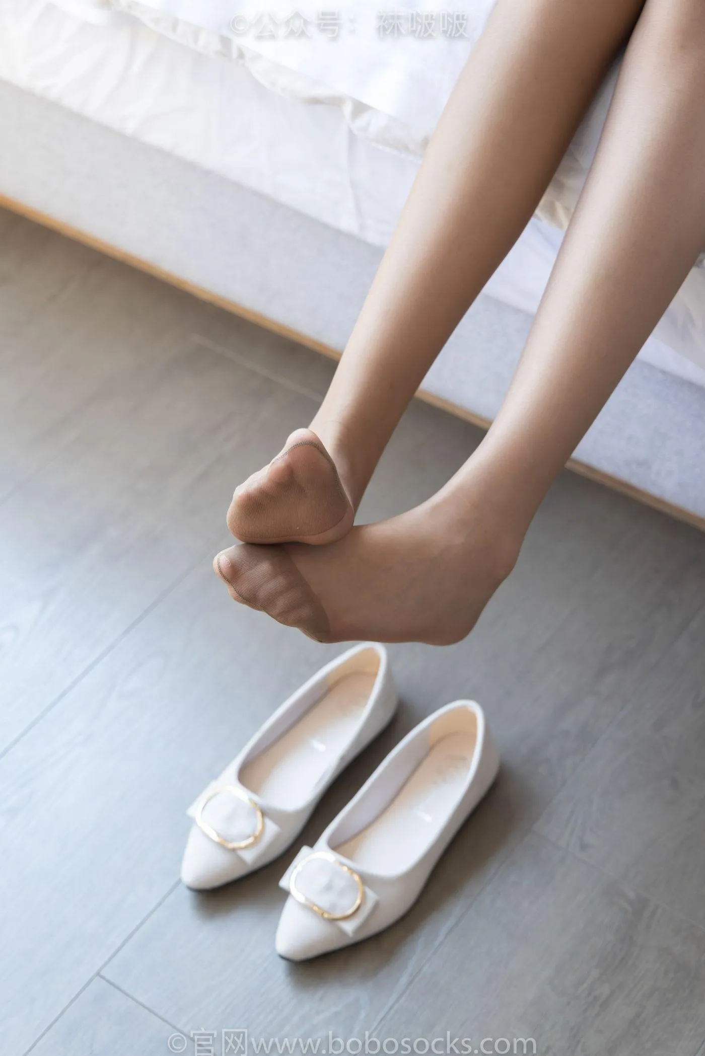 [BoBoSocks袜啵啵]NO.035 小甜豆-平底鞋、薄灰丝、薄咖啡丝 [133P]插图7